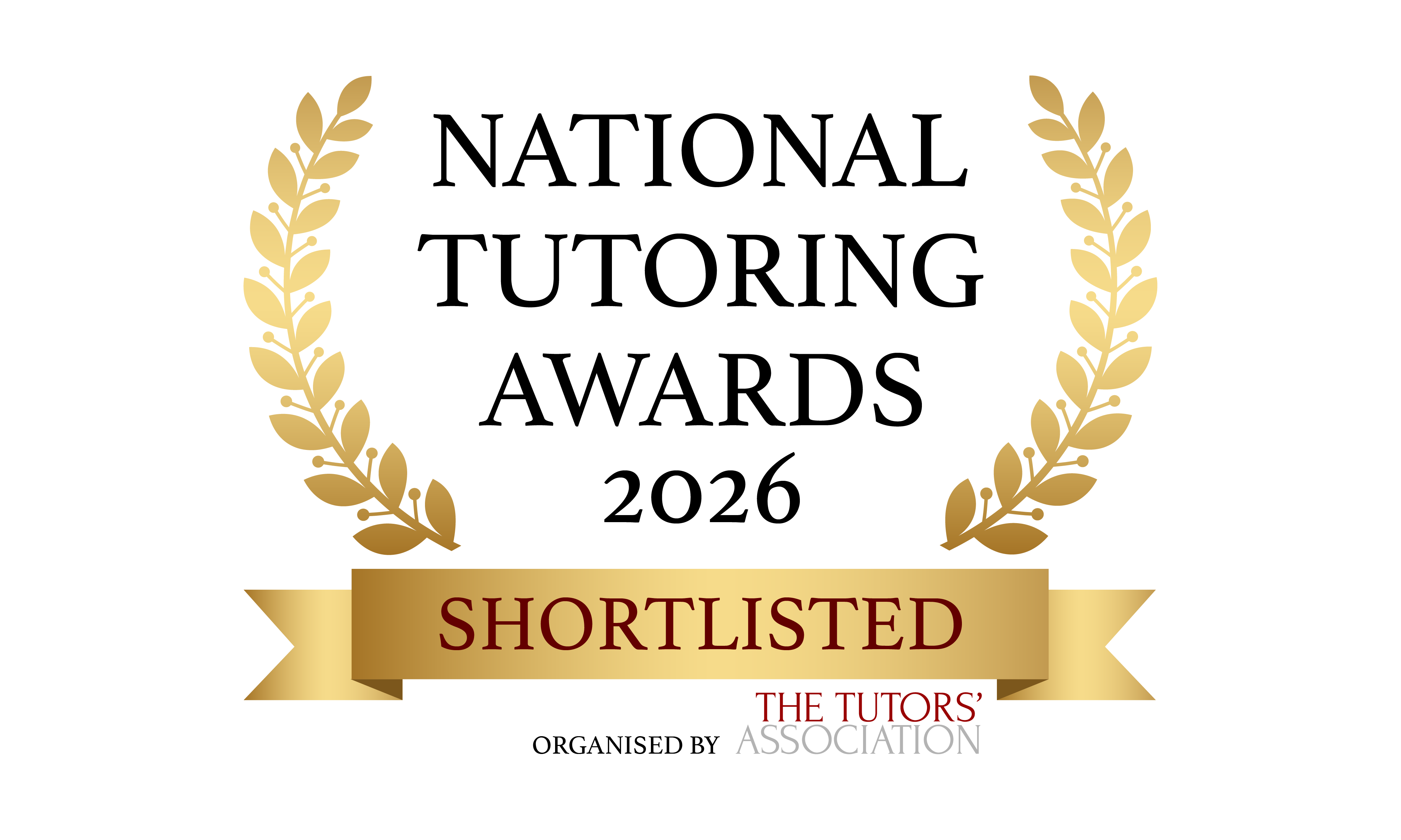 National Tutoring Awards 2026 Shortlisted badge